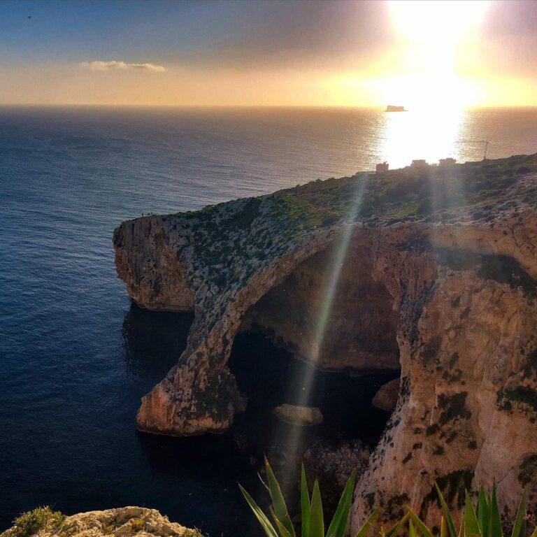 Blue Grotto e tramonto a Dingli Cliffs a Malta