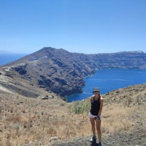 Trekking weekend a Santorini, immagine della caldera