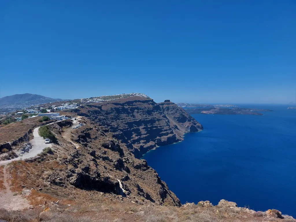 trekking da Fira a Oia, trekking Santorini