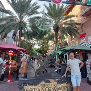 Foto di Espanola Way a Miami Beach