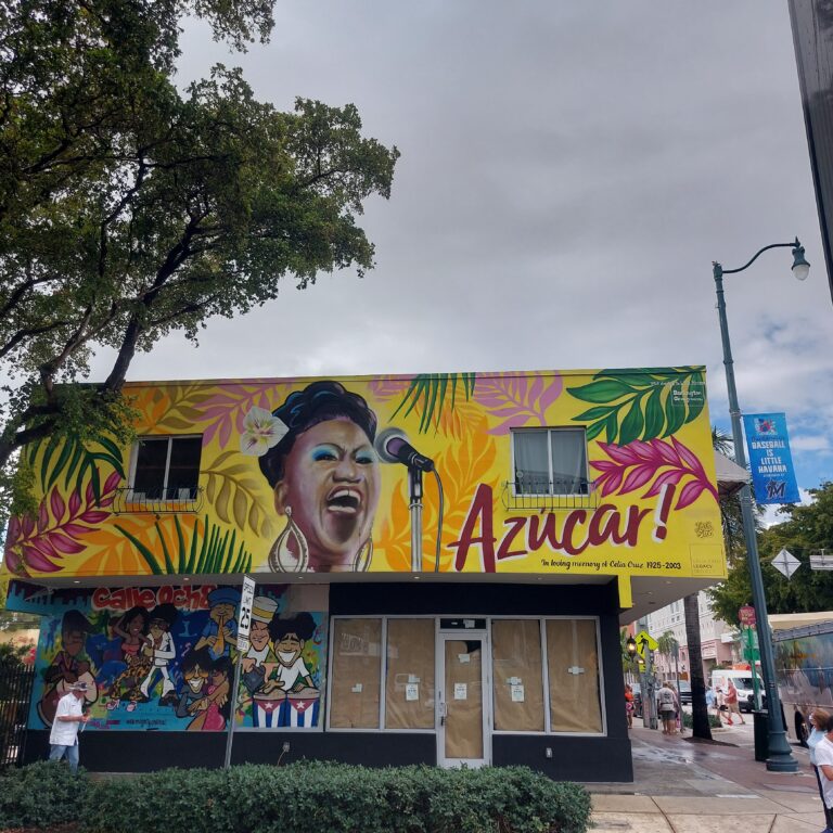 Foto di un Murales a Little Havana