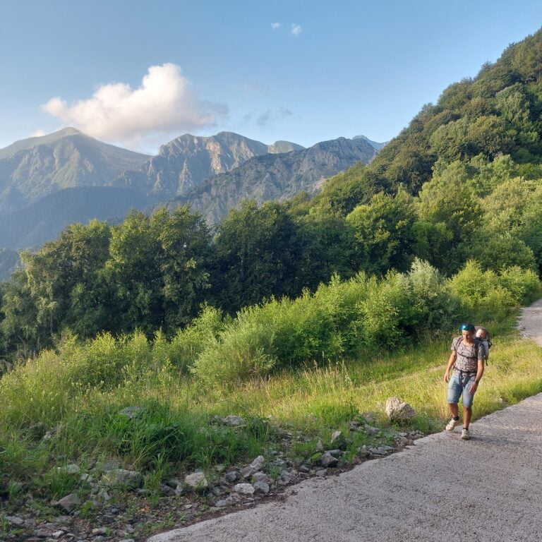 foto trekking piani di bobbio