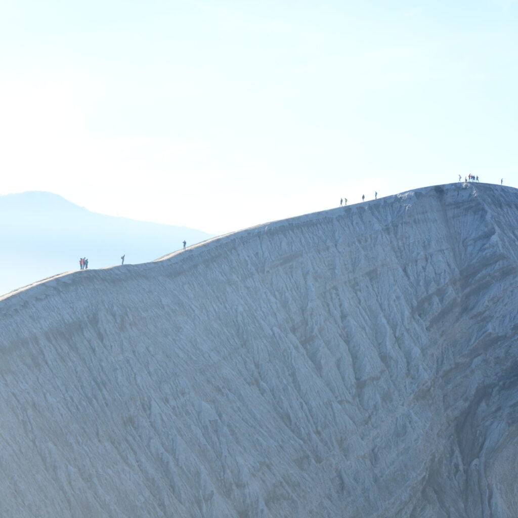 immagine del cratere del Bromo