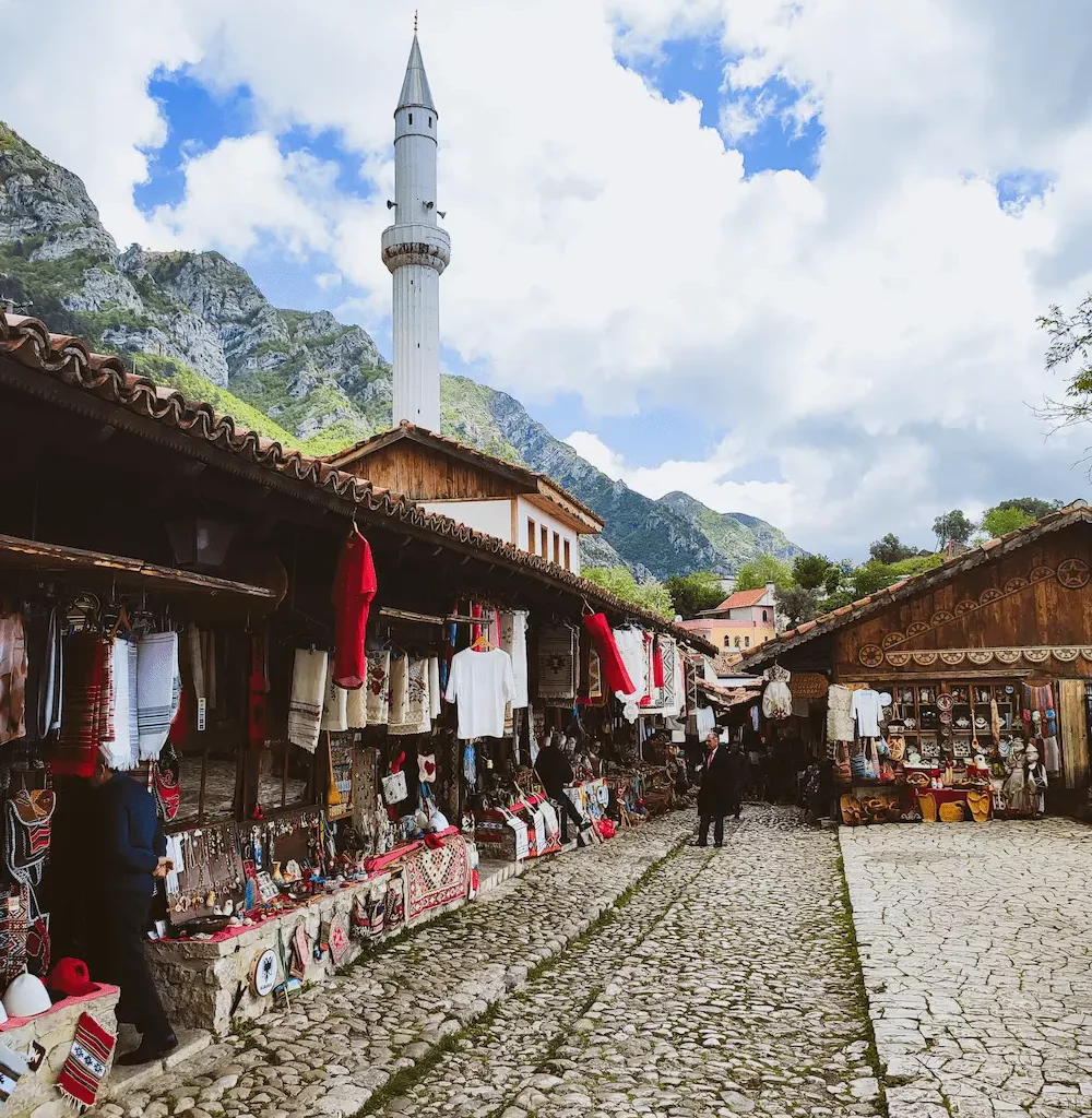 Kruja, cosa vedere Antico bazar Kruja