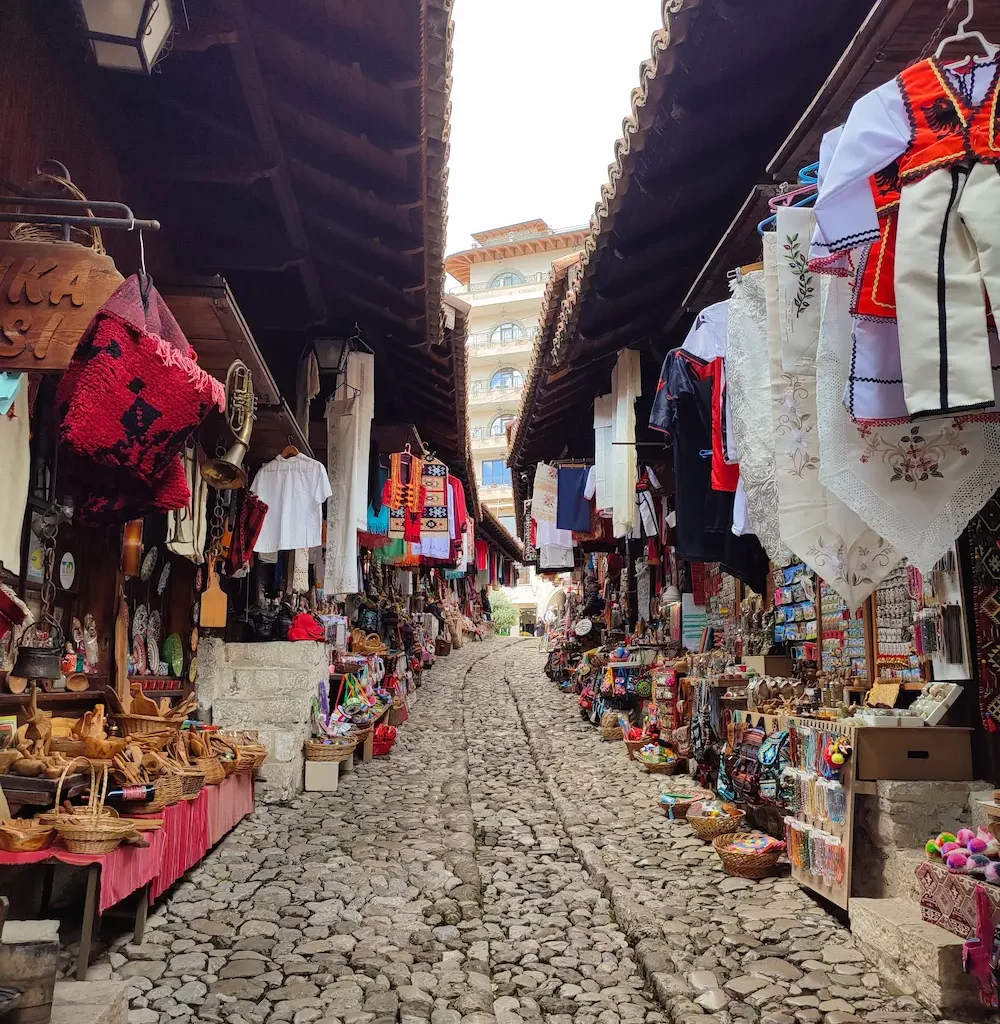 Kruja, cosa vedere Antico bazar Kruja