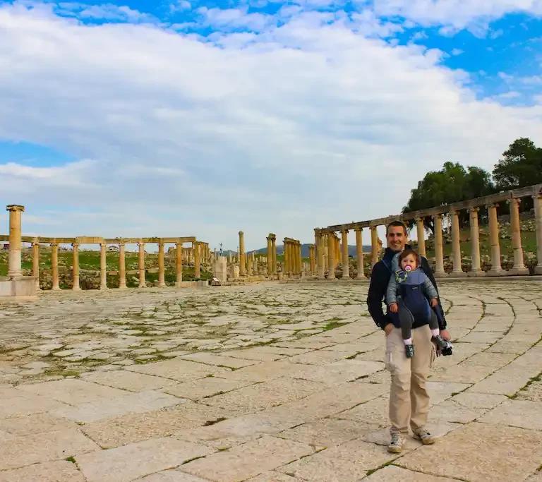 Jerash cosa vedere. Foro